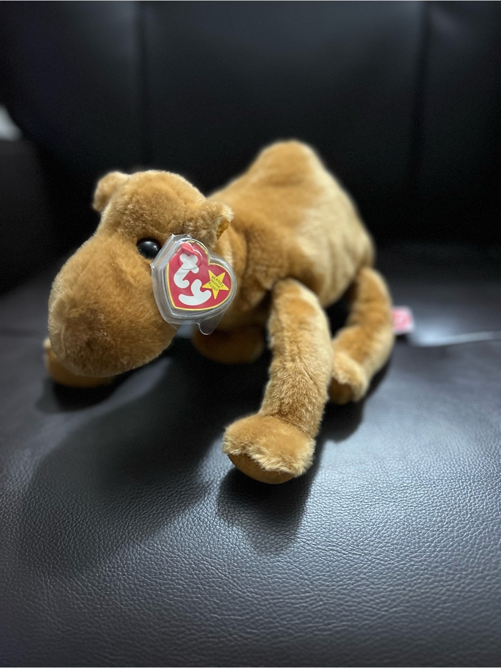 Rare TY Beanie Babies Camel Plush Toy - Humphrey